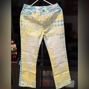 ROBERTO CAVALLI Pants Pre-owned in good condition has few spot of stains